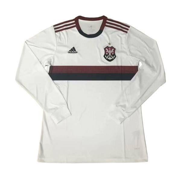 Camiseta Flamengo 2ª ML 2019-2020 Blanco